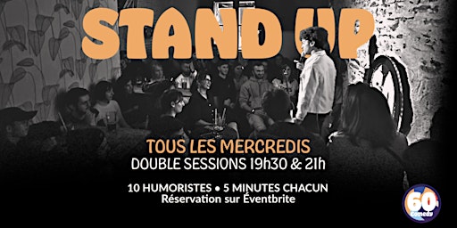SOIRÉE STAND UP - `COMEDY CLUB - primary image