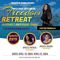 Image principale de Freedom Retreat- Deliverance & Inner Healing Training event