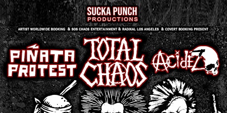 TOTAL CHAOS WITH PINATA PROTEST& ACIDEZ LIVE IN CONCERT AT SOLARIS IN MURRI