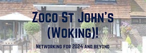 Image de la collection pour Zoco St John's (Woking) IN-PERSON