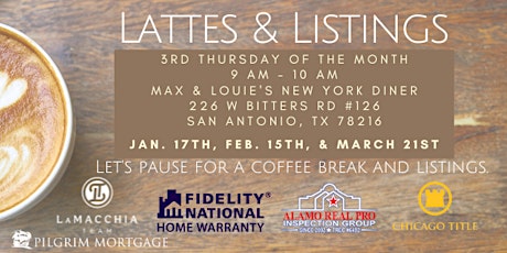 Lattes & Listings - Coffee, Community & Listings