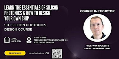 Image principale de Silicon Photonics Design Course 2024