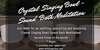 Imagem principal do evento Singing Bowl Meditation