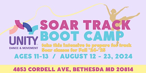 Image principale de Track SOAR Boot Camp (Aug 12 - 23)