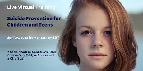 Suicide Prevention for Children and Teens