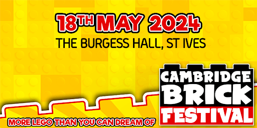 Cambridge Brick Festival May 2024 primary image