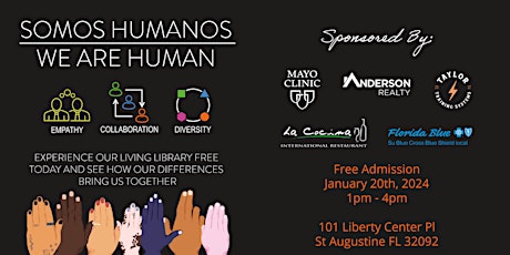 Imagem principal do evento Somos Humanos: A Living Library