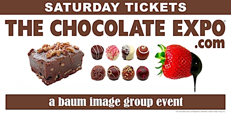 The Chocolate Expo 2024 Boston-Wilmington (SATURDAY TICKETS) primary image