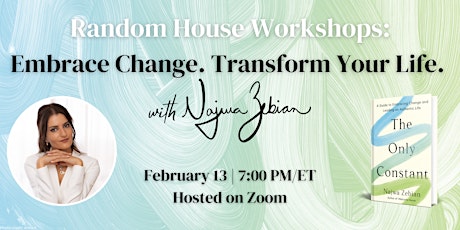 Random House Workshops: Embrace Change. Transform Your Life. primary image