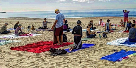 Beach Yoga - Celebrating 34 Years on the  Marina del Rey Peninsula Beach