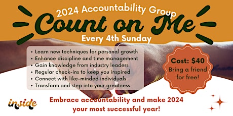 Count on Me: Accountability Group at Inside