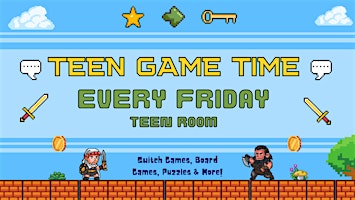 Teen Game Time primary image