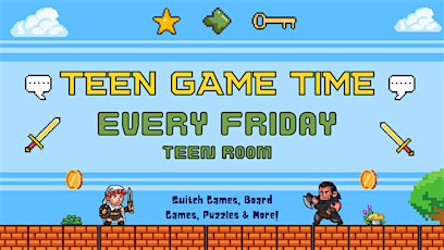 Teen Game Time primary image