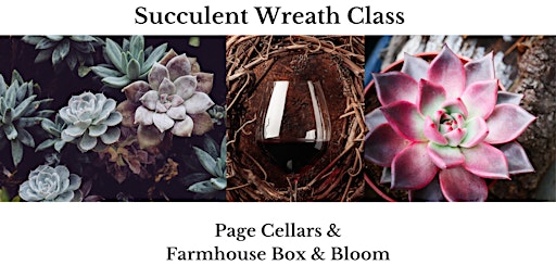 Imagen principal de Succulent Wreath Class