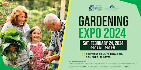 2024 Seminole County Gardening Expo primary image