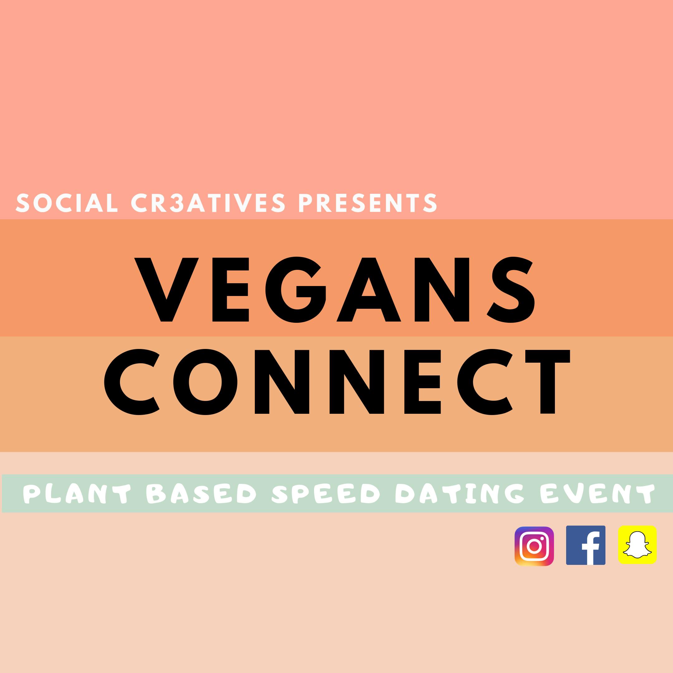 Vegans Connect: Plant Based Speed Dating Event