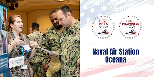 Imagen principal de 2024 HIRE VETS NOW - NAS Oceana Registration