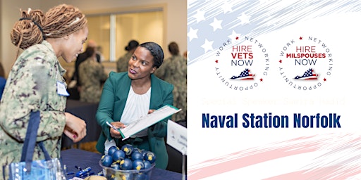 Immagine principale di 2024 HIRE VETS NOW - Naval Station Norfolk Registration 