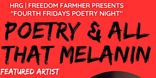 Imagem principal do evento FOURTH FRIDAY POETRY & OPEN MIC IN DETROIT (SAFE SPACE)7215 W.MCNICHOLS