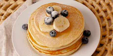 Vegan Pancake Making Cooking Class for Kids and Adults (Virtual Course) primary image