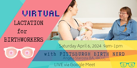 VIRTUAL Lactation for Birthworkers - April 2024