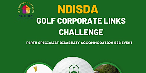 Imagem principal do evento NDISDA Specialist Disability Accommodation Golf Corporate Links Challenge