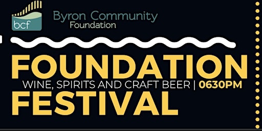 Imagem principal do evento 2024 Byron Community Foundation Festival
