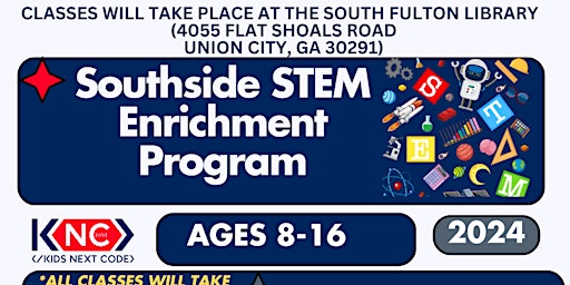 Primaire afbeelding van Southside STEM Enrichment Program (ages 8 - 16)
