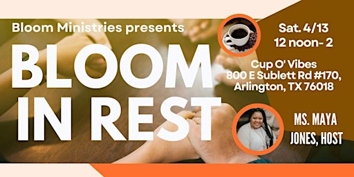 Bloom In Rest: Coffee Meetup primary image