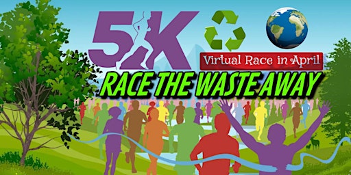 Immagine principale di Race the Waste Away : Earth Month Virtual Race - Boston, MA 