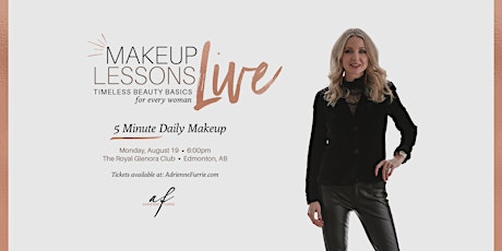 FRESH 5 MINUTE DAILY MAKEUP - Live Group Makeup Lesson primary image