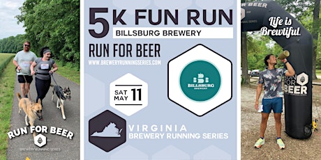5k Beer Run x Billsburg Brewery | 2024 Virginia Brewery Running Series