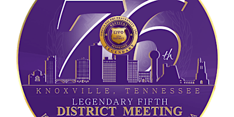 76th Fifth District Meeting -- Souvenir Ad Booklet