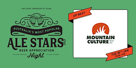 Ale Stars Beer Appreciation Night - Mountain Culture Beer Co primary image