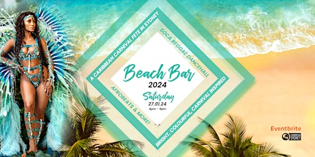 Beach Bar 2024: Beach side Caribbean party in Sydney is here! primary image