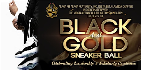 Delta Beta Lambda chapter Black and Gold Scholarship Sneaker Ball