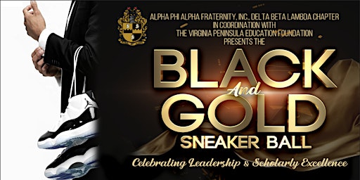 Imagem principal de Delta Beta Lambda chapter Black and Gold Scholarship Sneaker Ball