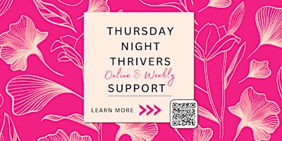 Imagen principal de Thursday Night Thrivers Breast Cancer Support Group