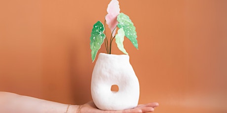 Pottery Class: Make Your Own Plant Pot or Vase — 9/10 (Boston MA)