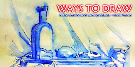 Immagine principale di DRAWING with Water Soluble Markers and Ink - Ways to Draw / CLASSES (WTD58) 