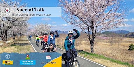 Imagem principal do evento Special Talk: Korea Cycling Tours  by Alvin Low