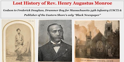 Rev. H. A. Monroe, 54th Drummer Boy & Godson to Frederick Douglass primary image