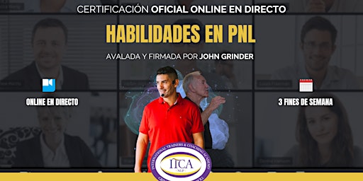 Imagem principal de CERTIFICACIÓN OFICIAL DE PNL ONLINE EN DIRECTO