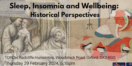 Sleep, Insomnia and Wellbeing: Historical Perspectives primary image