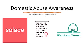 Imagem principal de Domestic Abuse Awareness (delivered by Solace Women's Aid)