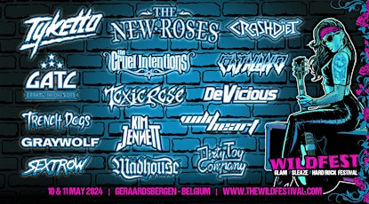 WildFest 2024 - Glam, sleaze & melodic hard rock festival
