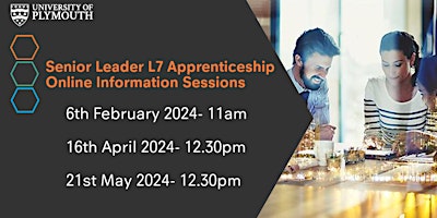 Senior Leader L7 Apprenticeship Information Sessions primary image