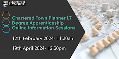 Chartered Town Planner Degree Apprenticeship Information Session