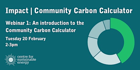 Community Carbon Calculator: introduction webinar primary image
