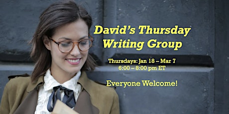 David's Thursday Writing Group primary image